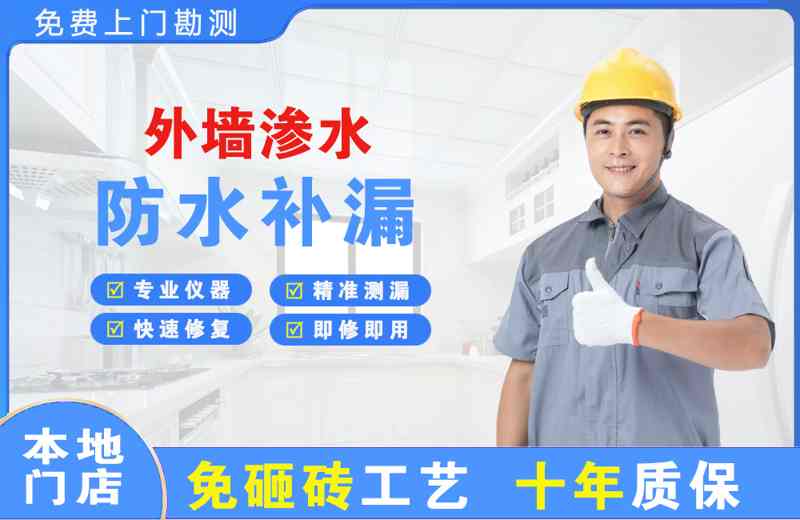 上城外墙渗水维修